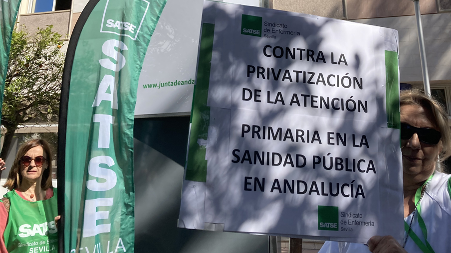 Protesta rechazo privatización primaria 14 marzo 2023